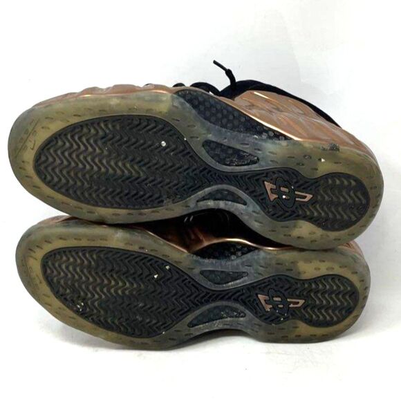 RARE Nike Air Foamposite One Black Metallic Copper Colorway Sneakers M-10.5 main image 4